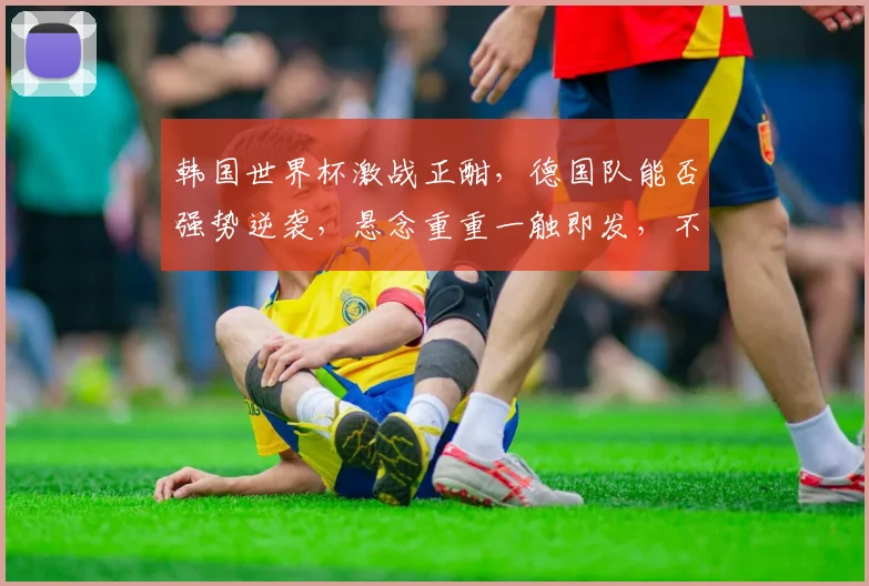 韩国世界杯激战正酣，德国队能否强势逆袭，悬念重重一触即发，不容错过